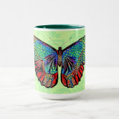 stijl Butterfly Art Cup Mok (Midden)