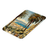 stijl Cannes Franse reizen Waterverf Magneet (Linkerzijde)