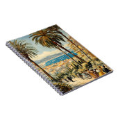 stijl Cannes Franse reizen Waterverf Notitieboek (Rechterzijde)