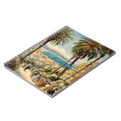 stijl Cannes Franse reizen Waterverf Notitieboek (Linkerzijde)