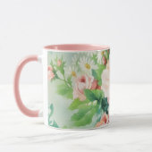  stijl Chic Floral Art Mok Cup (Links)