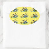  stijl Chicks & Bunny Easter Stickers (Tas)