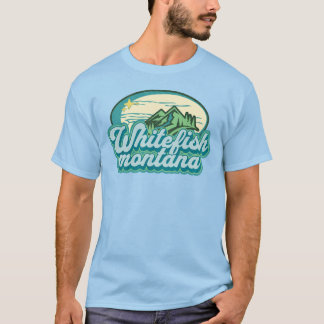 stijl Classic Whitefish Montana MT T-shirt