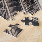 stijl Close-up Eiffeltoren Parijs Reizen Legpuzzel (Zijkant)