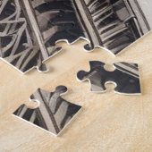  stijl Close-up Eiffeltoren Parijs Reizen Legpuzzel (Zijkant)