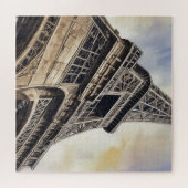 stijl Close-up Eiffeltoren Parijs Reizen Legpuzzel (Horizontaal)