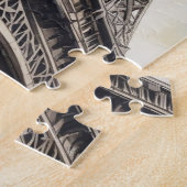  stijl Close-up Eiffeltoren Parijs Reizen Legpuzzel (Zijkant)