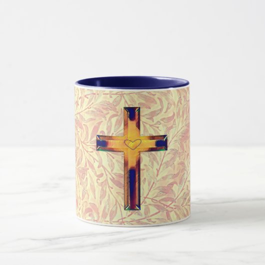 stijl Colorful Faith Cross Mok (Midden)