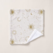  stijl constellatiepatroon bad handdoek (Wasdoekje)