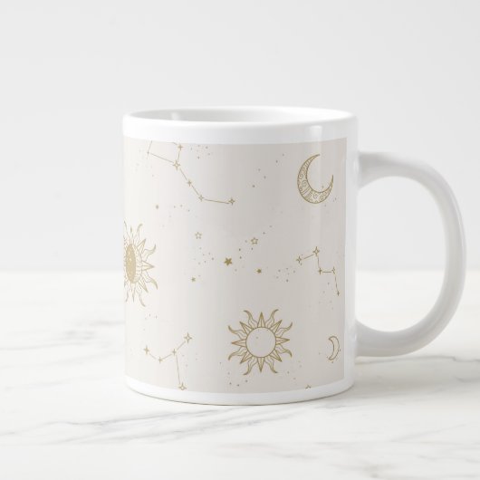 stijl constellatiepatroon grote koffiekop (Rechts)