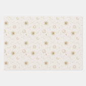 stijl constellatiepatroon inpakpapier vel (Voorkant)