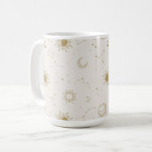 stijl constellatiepatroon koffiemok (Voorkant links)