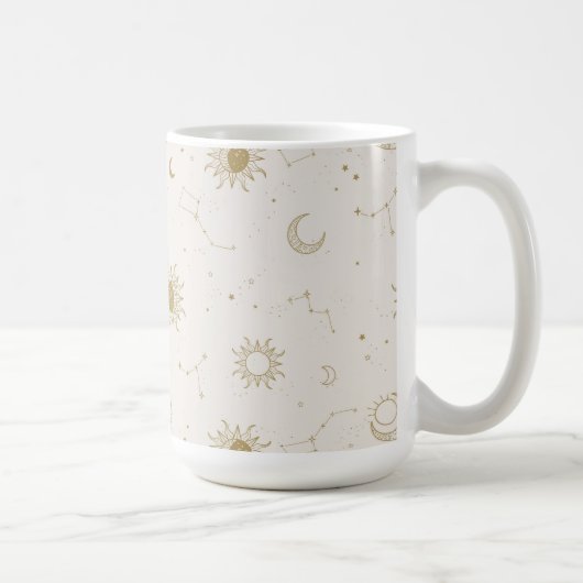 stijl constellatiepatroon koffiemok (Rechts)