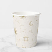  stijl constellatiepatroon papieren bekers (Achterkant)