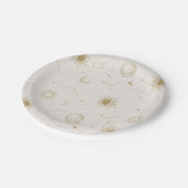  stijl constellatiepatroon papieren bordje (Gekanteld)