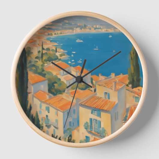 stijl Cote d'Azur Franse Reis Waterverf (Voorkant)
