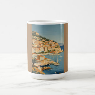  stijl Cote d'Azur Franse Reis Waterverf Koffiemok