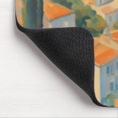  stijl Cote d'Azur Franse Reis Waterverf Muismat (Hoek)