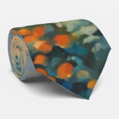 stijl Cote d'Azur Franse Reis Waterverf Stropdas (Opgerold)