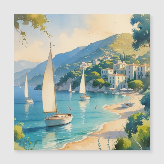  stijl Cote d'Azur Franse reizen (Voorkant)