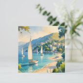 stijl Cote d'Azur Franse reizen (Staand voorkant)