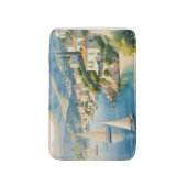  stijl Cote d'Azur Franse reizen Badmat (Voorkant Verticaal)