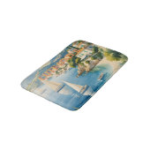 stijl Cote d'Azur Franse reizen Badmat (Gekanteld)