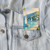  stijl Cote d'Azur Franse reizen Button (Insitu)