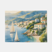  stijl Cote d'Azur Franse reizen Deurmat (Voorkant)