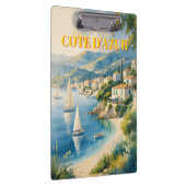  stijl Cote d'Azur Franse reizen Klembord (Rechts)