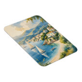  stijl Cote d'Azur Franse reizen Magneet (Rechterzijde)