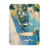  stijl Cote d'Azur Franse reizen Magneet (Verticaal)