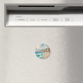 stijl Cote d'Azur Franse reizen Magneet (Insitu (Vaatwasser))