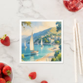  stijl Cote d'Azur Franse reizen Servet (Insitu)