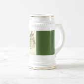  stijl Couple Victoriaans kerststop Bierpul (Voorkant rechts)