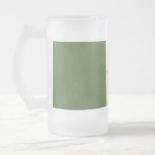  stijl Couple Victoriaans kerststop Matglas Bierpul (Links)