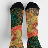  stijl Crazy Quilt Patchwork Art Sokken (Top)