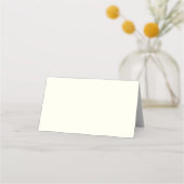  Stijl Cream Trouwtafel Place Card Plaatskaartje (Achterkant)