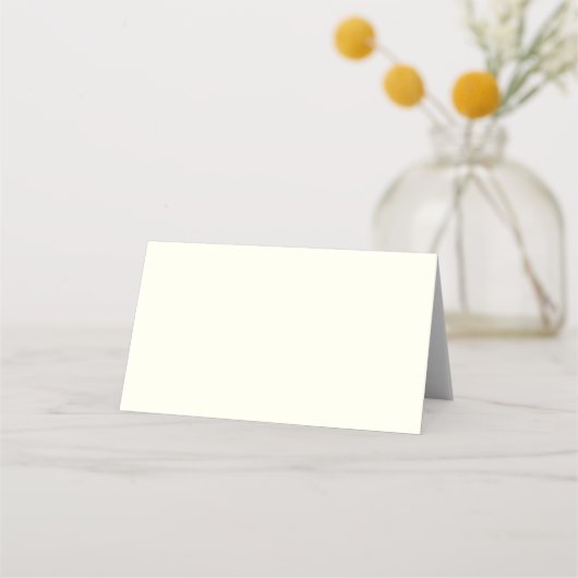  Stijl Cream Trouwtafel Place Card Plaatskaartje (Achterkant)