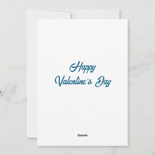 stijl Cupido en Rozen Feestdagenkaart (Achterkant)