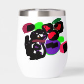 Stijl Dalmatische rozen  (Achterkant)