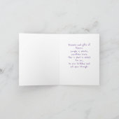  stijl Dame-lezen Boek Birthday Kaart (Binnen)