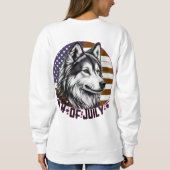 Stijl Dames Basic Hoodie Geniet van de co Trui (Achterkant)