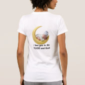 Stijl: Dames Basic T-Shirt Comfortabel en casual (Achterkant)