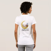 Stijl: Dames Basic T-Shirt Comfortabel en casual (Achterkant volledig)