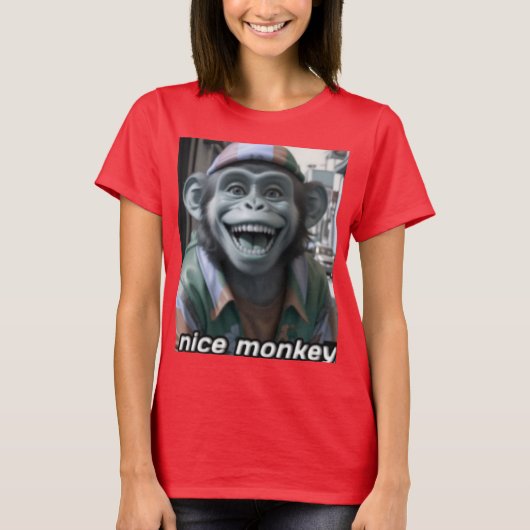 Stijl Dames Basic T-Shirt Deze basis t-shirt hee (Voorkant)