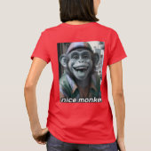 Stijl Dames Basic T-Shirt Deze basis t-shirt hee (Achterkant)