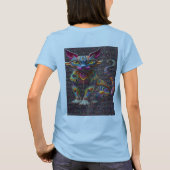 Stijl Dames Basic T-Shirt Deze basis t-shirt hee (Achterkant)