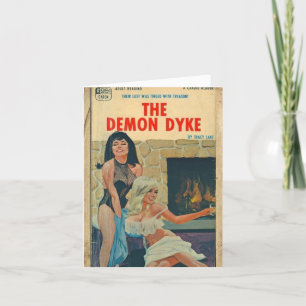 -stijl Demon Vrouwen Nota Kaart