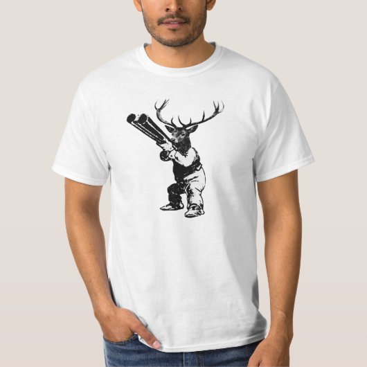  stijl Der Hunter Tshirt Hunter Hunter (Voorkant)